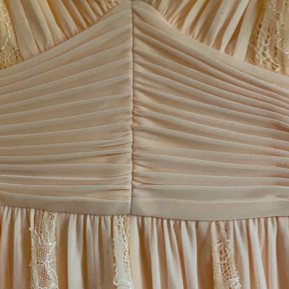 Formal Dress by Adrianna Papell Lace Tulle Ruffle Gown (Final Price) NWT - Picture 16 of 16